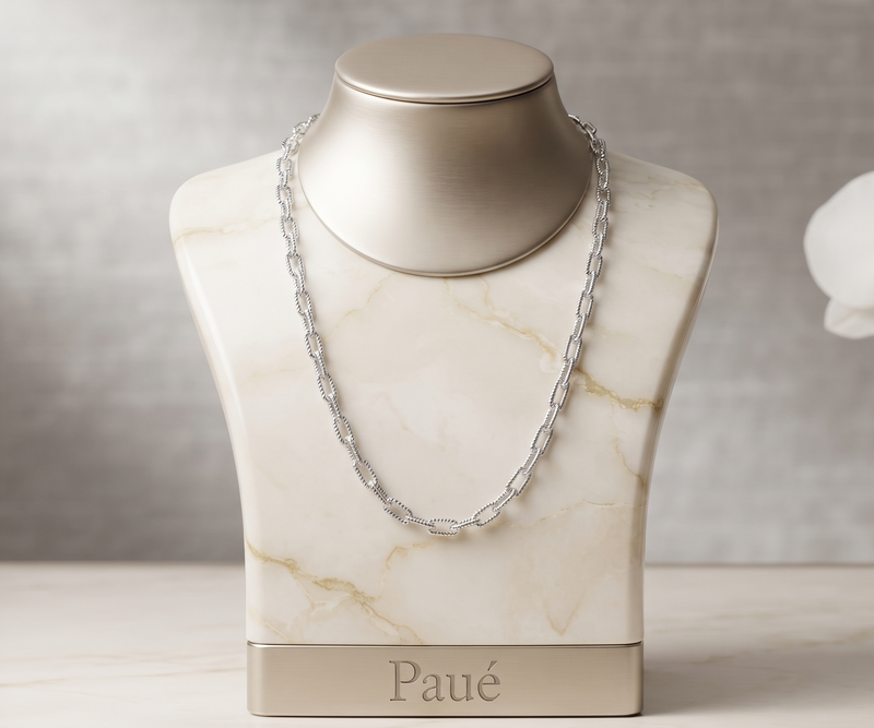 Cadena Halland En Plata 925