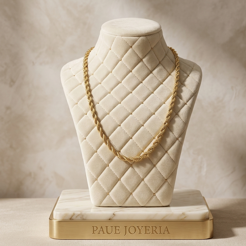 Cadena Monarca Oro Italiano 18k / 750