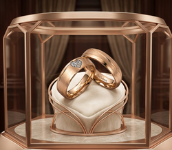Argollas de Matromonio Eternia Oro 18k