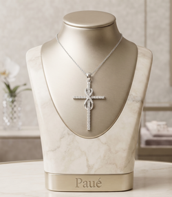 Dije  Cruz Velisse En Plata 925