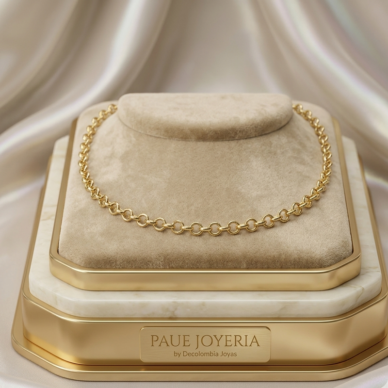 Cadena Novélia Oro Italiano 18k / 750