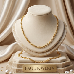 Cadena Evelina Oro Italiano 18k /750