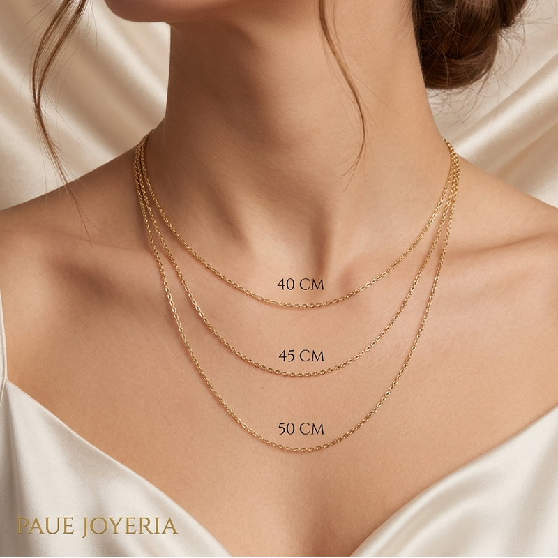 Cadenas Luxienne Oro Italiano 18k / 750