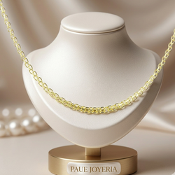 Cadena Zaphiré Oro Italiano 18k