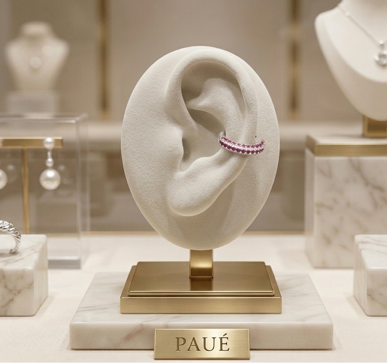 Earcuff Calisse Chapado En Plata 925