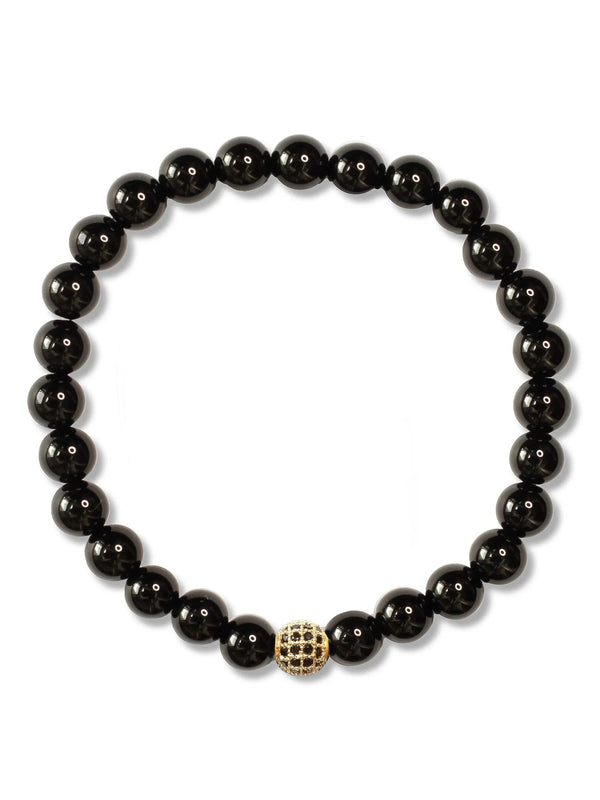Brazalete Onyx 6mm - Tayrona Accesorios