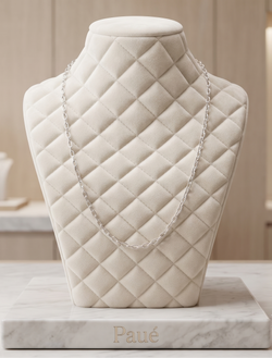 Cadena Nire Hermes En Plata 925