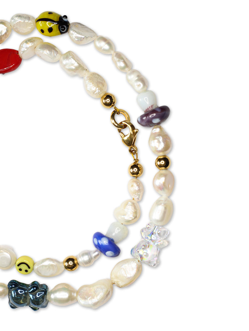 Collar Perla de Rio Multicolor