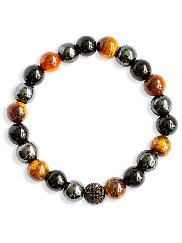 Brazalete Tayrona Tigre 8mm - Tayrona Accesorios