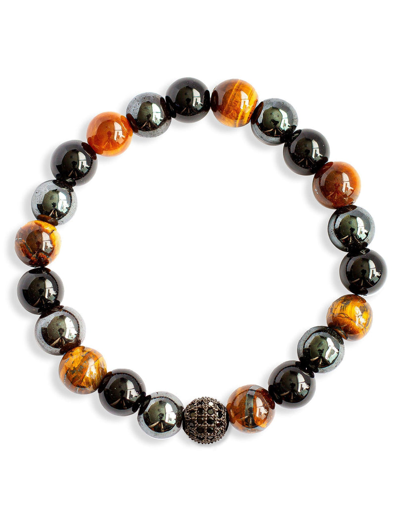 Brazalete Tayrona Tigre 8mm - Tayrona Accesorios