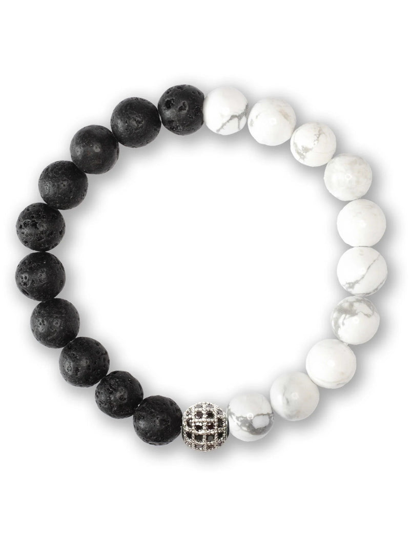 Brazalete Volcán Nevado 8mm - Tayrona Accesorios