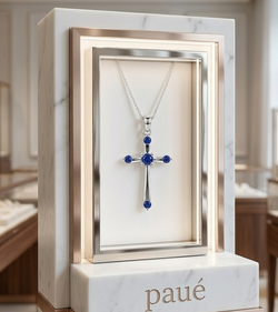Dije Cruz Eterna En Plata 925