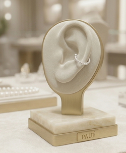 Earcuff Caperuza Chapado En Plata 925