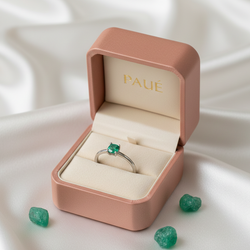 Anillo Con Esmeralda Boreal
