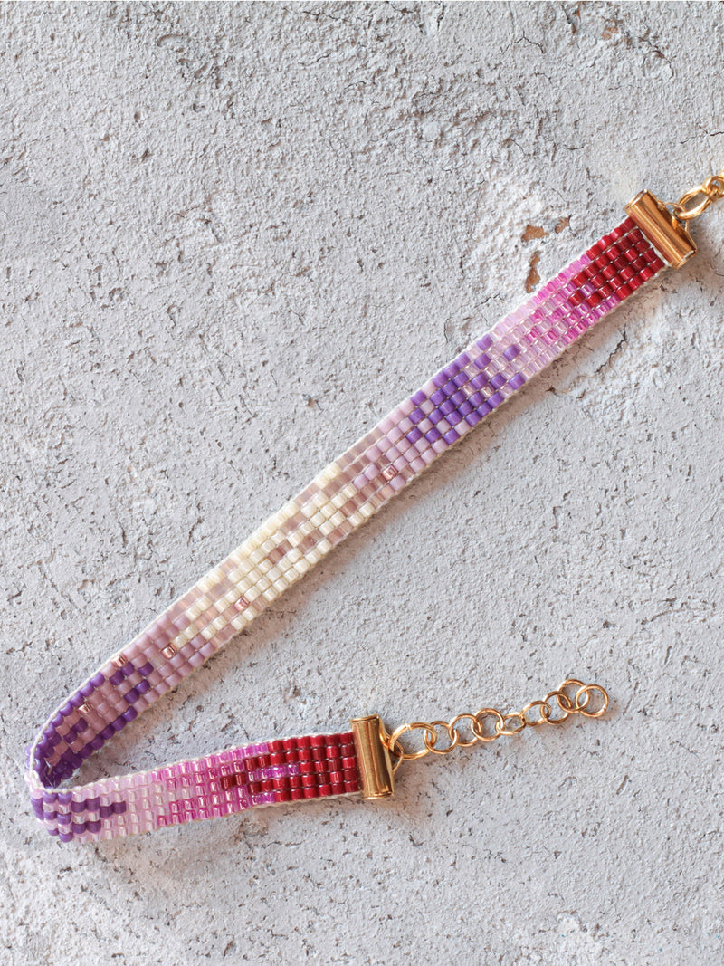 Brazalete Miyuki Estornino 5 puntos - Tayrona Accesorios