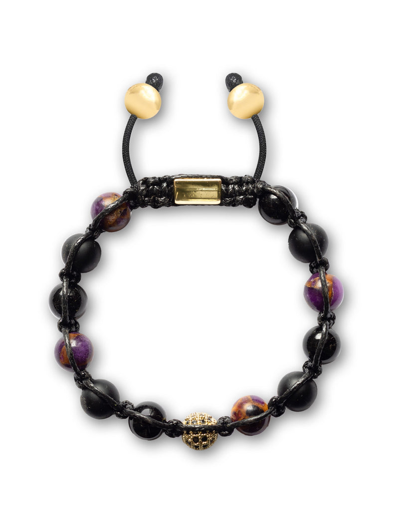 Brazalete Broncita Onyx 8mm