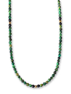 Collar Ojo de Tigre Verde