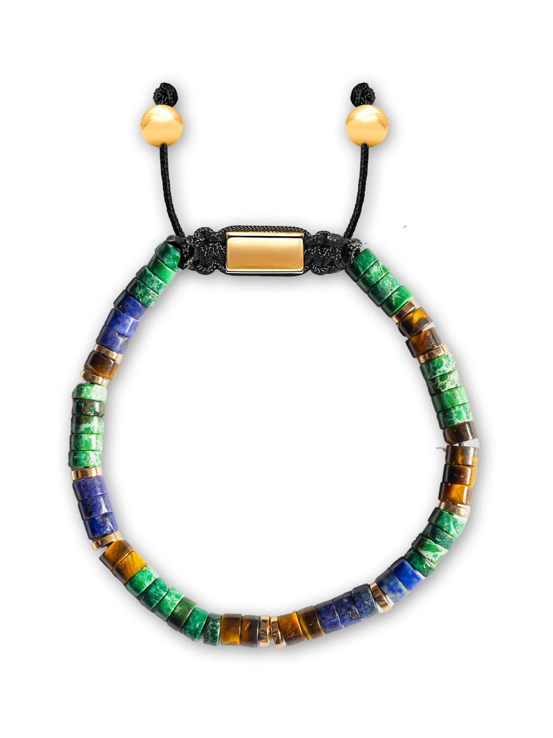 Brazalete Amazonia Heishi 4mm