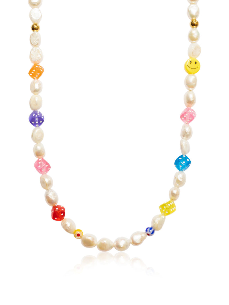 Collar Perla de Rio Dados