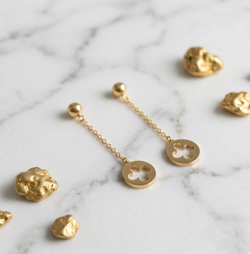 Aretes Colgantes Fortuna