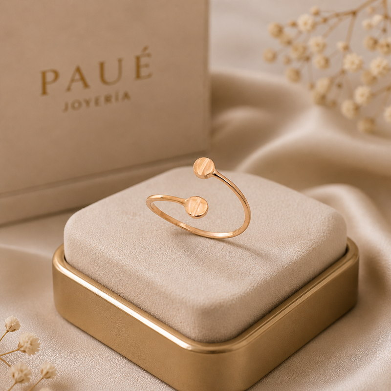 Anillo Aurea Clásico En Oro 18k