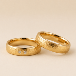 Argollas Radiance Oro 18k