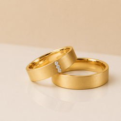 Argollas Sacrum Oro 18k