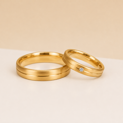 Argollas Fidelis Oro 18k