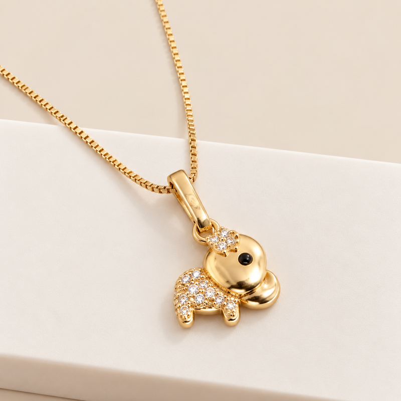 Dije Elefante Mistico Con Diamantes