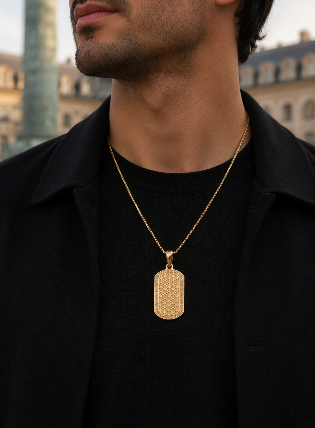 Dije Aureus En Oro Laminado