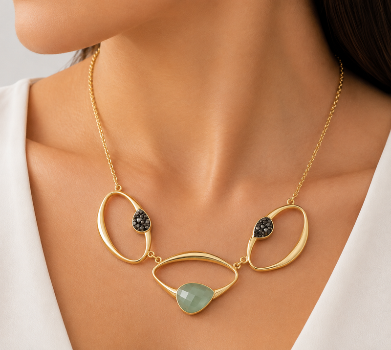 Set Collar + Topos + Pulsera  Zenith
