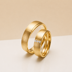 Argollas Caelum Oro 18k