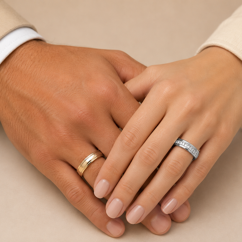 Argollas de Matrimonio Consagración Oro 18k