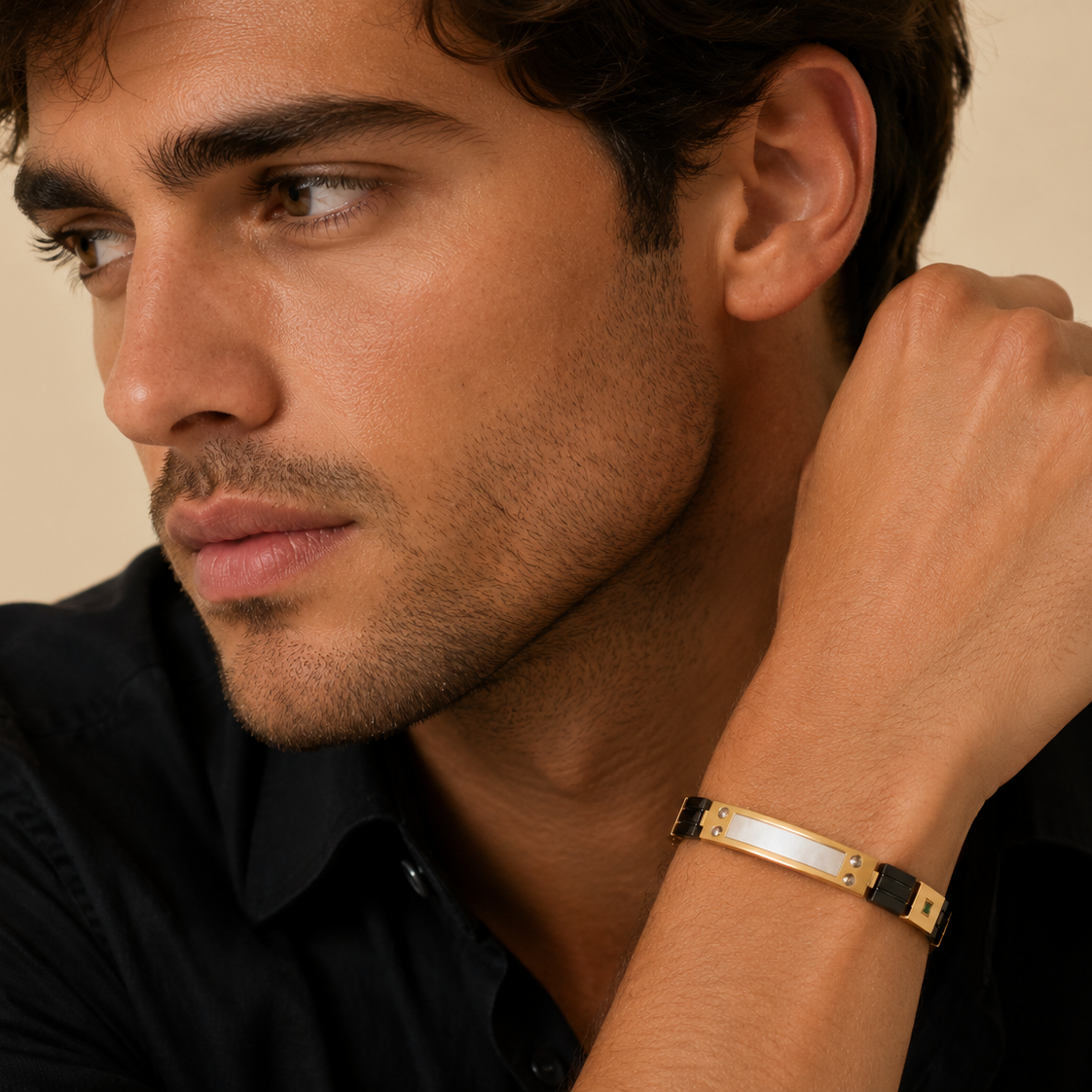 Pulsera Legacy En Oro Laminado