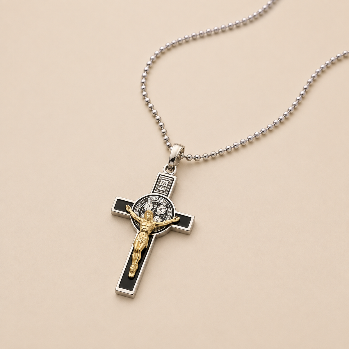 Dije Luz Divina  Oro Plata