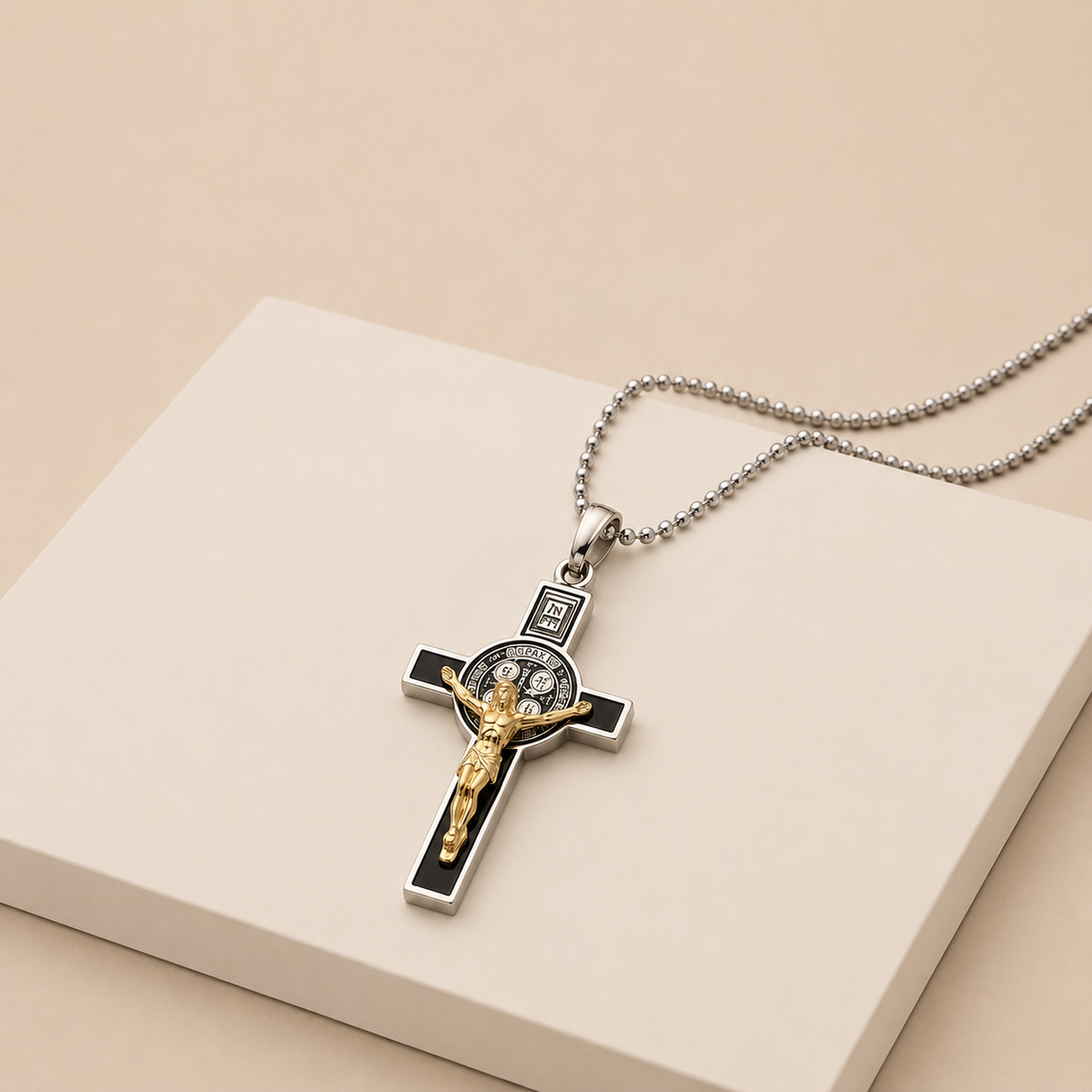 Dije Luz Divina  Oro Plata