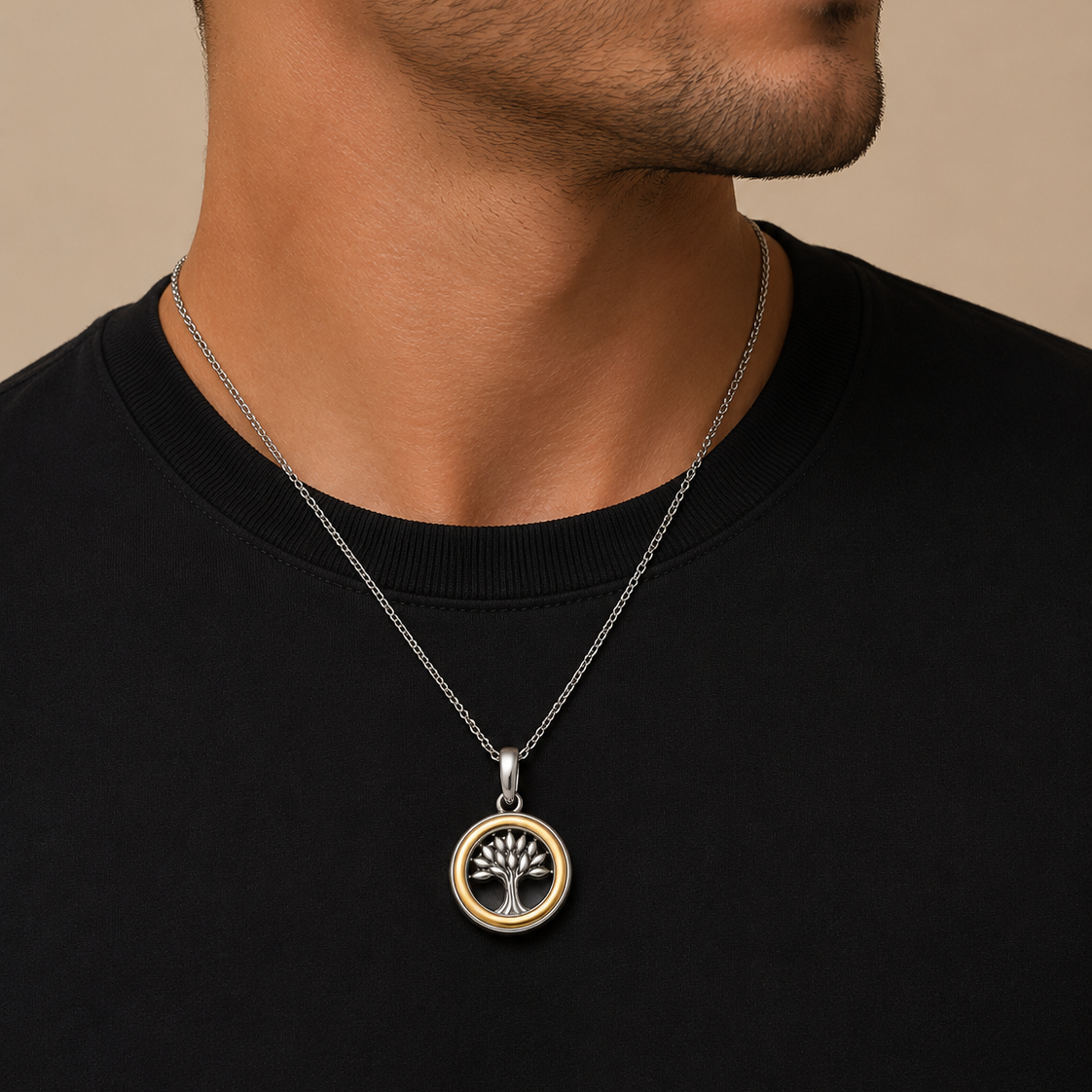 Dije Axis Oro Plata