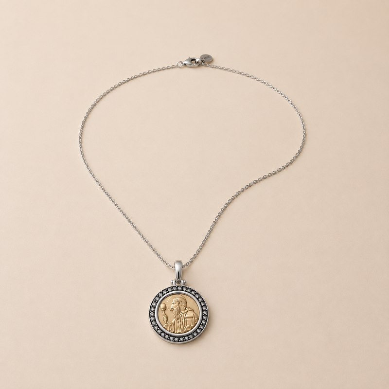 Dije Legado Oro Plata