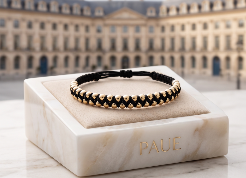 Pulsera Priveé En Oro Laminado