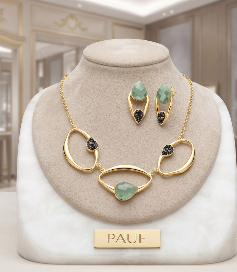 Set Collar + Topos + Pulsera  Zenith