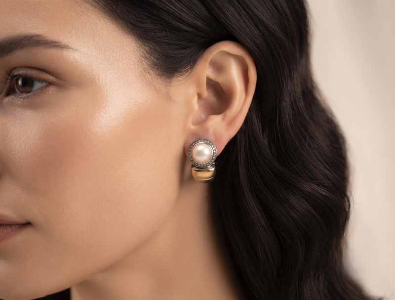 Aretes Perla Alana