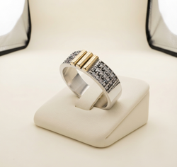 Anillo Sublime Oro Plata