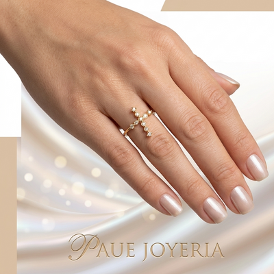 Anillo Lunéa Uso Diario Oro 18K