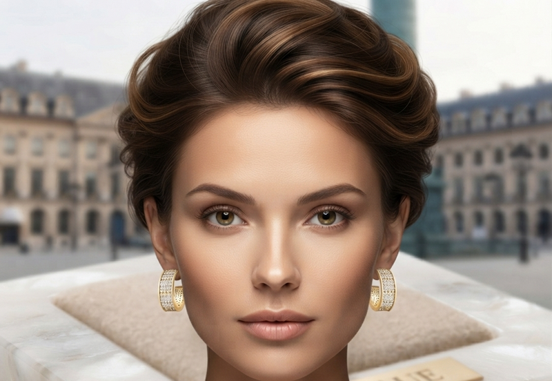 Aretes Brillit En Oro Plata