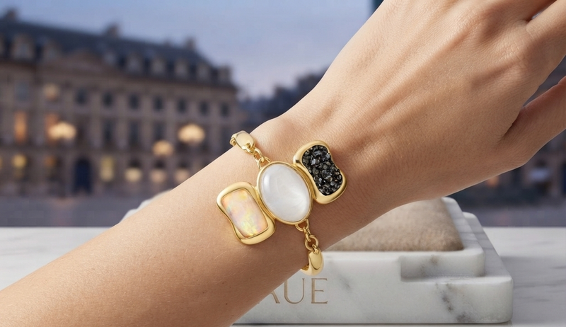 Pulsera Opalo Marino