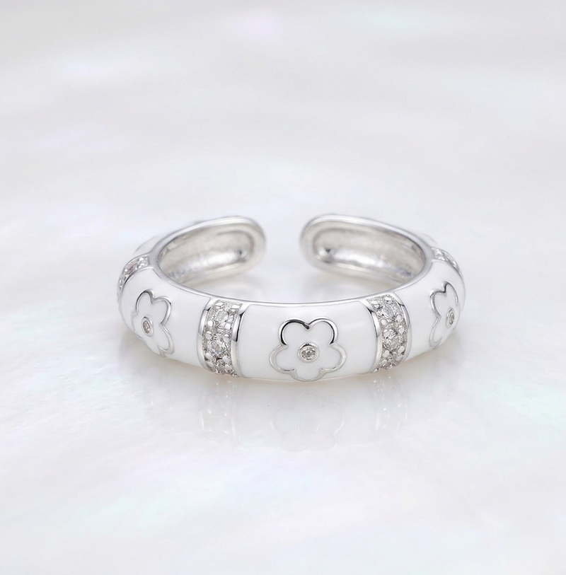 Anillo Margaret Baño de Plata