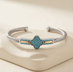 Brazalete Van Cleef Azul