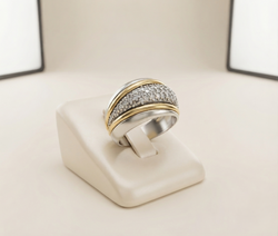 Anillo Jmas Oro Plata