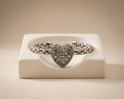 Brazalete Corazon De Acero