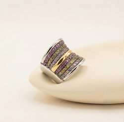 Anillo Merage Oro Plata
